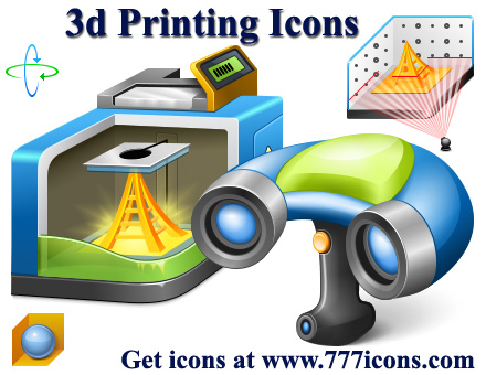 3d Printer Icons
