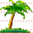 Coconut tree icon