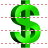 Green dollar icon