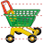 Hand cart icon