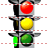 Traffic lights icon