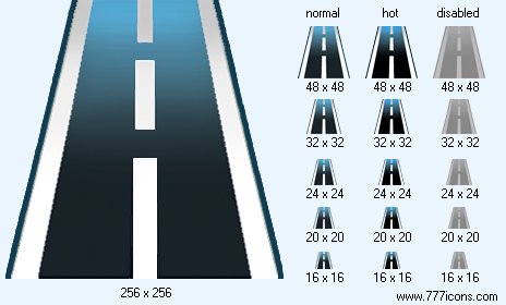 Road Icon Images