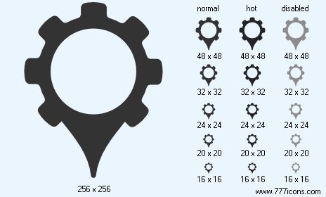 Gps Settings Icon Images