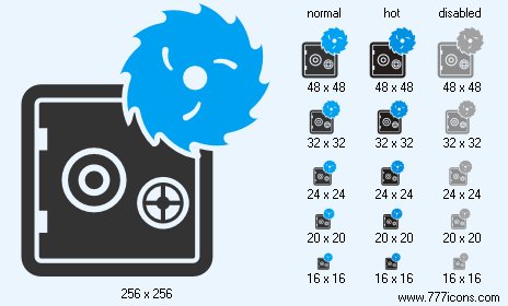 Hacking Theft Icon Images