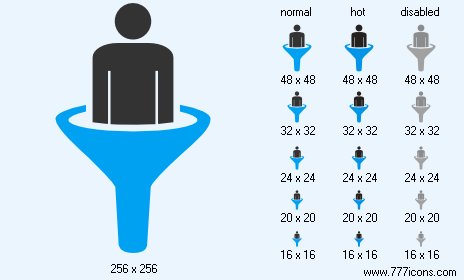 Sales Funnel Icon Images