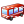 Red bus icon