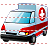 Ambulance car icon