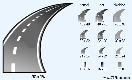 Road Icon Images