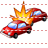 Car crash icon