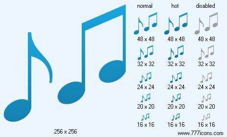 Music Notes Icon Images