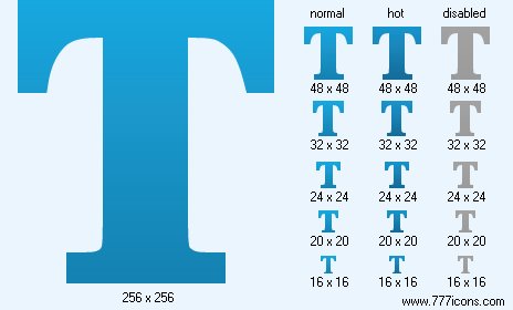 Text Icon Images