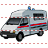 Ambulance car icon