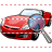 Car testing icon