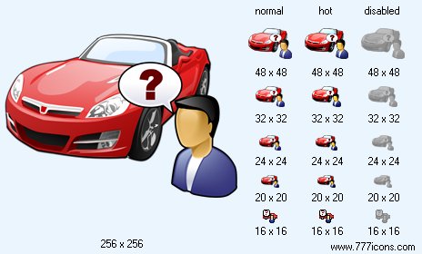 Car Buyer Icon Images