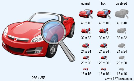 Car Testing Icon Images