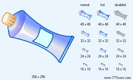 Tooth-Paste Icon Images