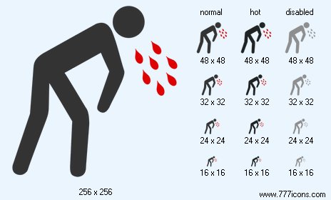 Coronavirus Sickness Icon Images