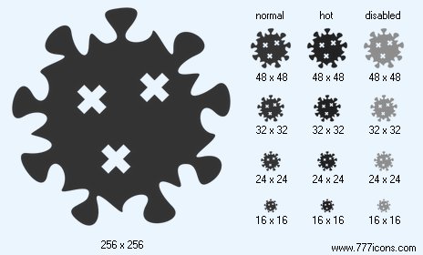 Infection Virus Icon Images