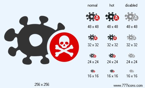 Microbe Antibiotic Icon Images