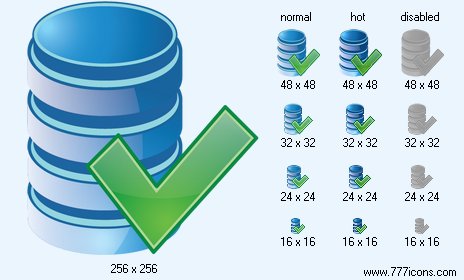 Apply Database Icon Images