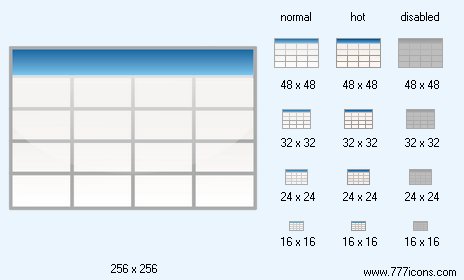 Table V3 Icon Images