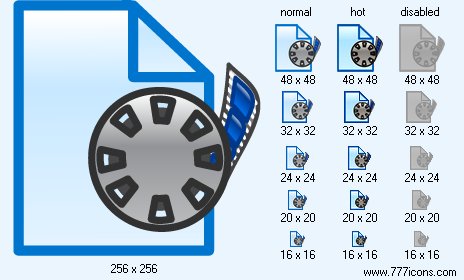 Multimedia File Icon Images