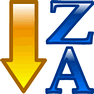 Sorting Z-A icon