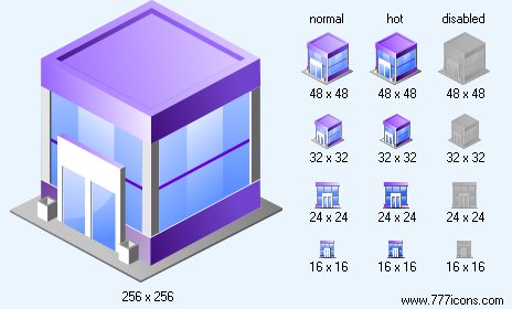 Commercial Building Icon Images