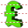 Green Pound Sterling SH icon