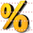 Yellow percent SH icon