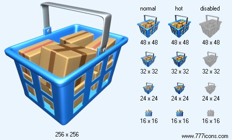 Full Basket Icon Images