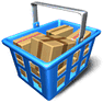 Full Basket with Shadow icon