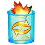 Burn Dustbin icon