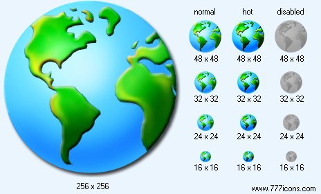 Earth Icon Images