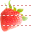 Real strawberry icon