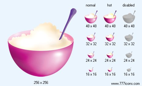 Porridge Icon Images