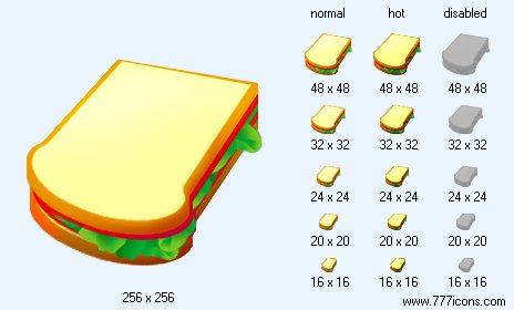 Sandwich Icon Images