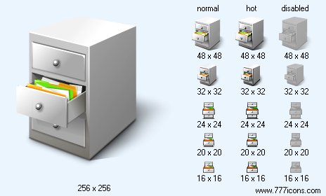 Card File Icon Images