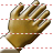 Dark hand icon