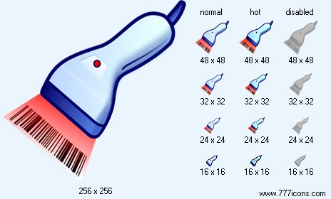 Bar-Code Scanner Icon Images