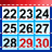 Calendar icon