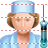 Hospital nurse icon