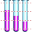 Test tubes icon