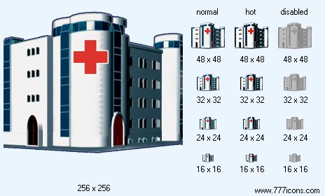 Hospital Icon Images