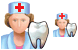 Stomatologist icons