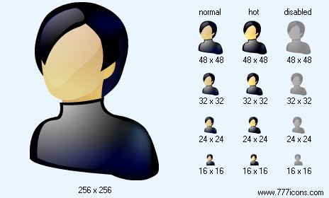 Asian Man Icon Images