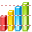 3d bar chart SH icon