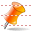 Orange pin SH icon