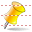 Yellow pin SH icon