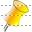 Yellow pin icon